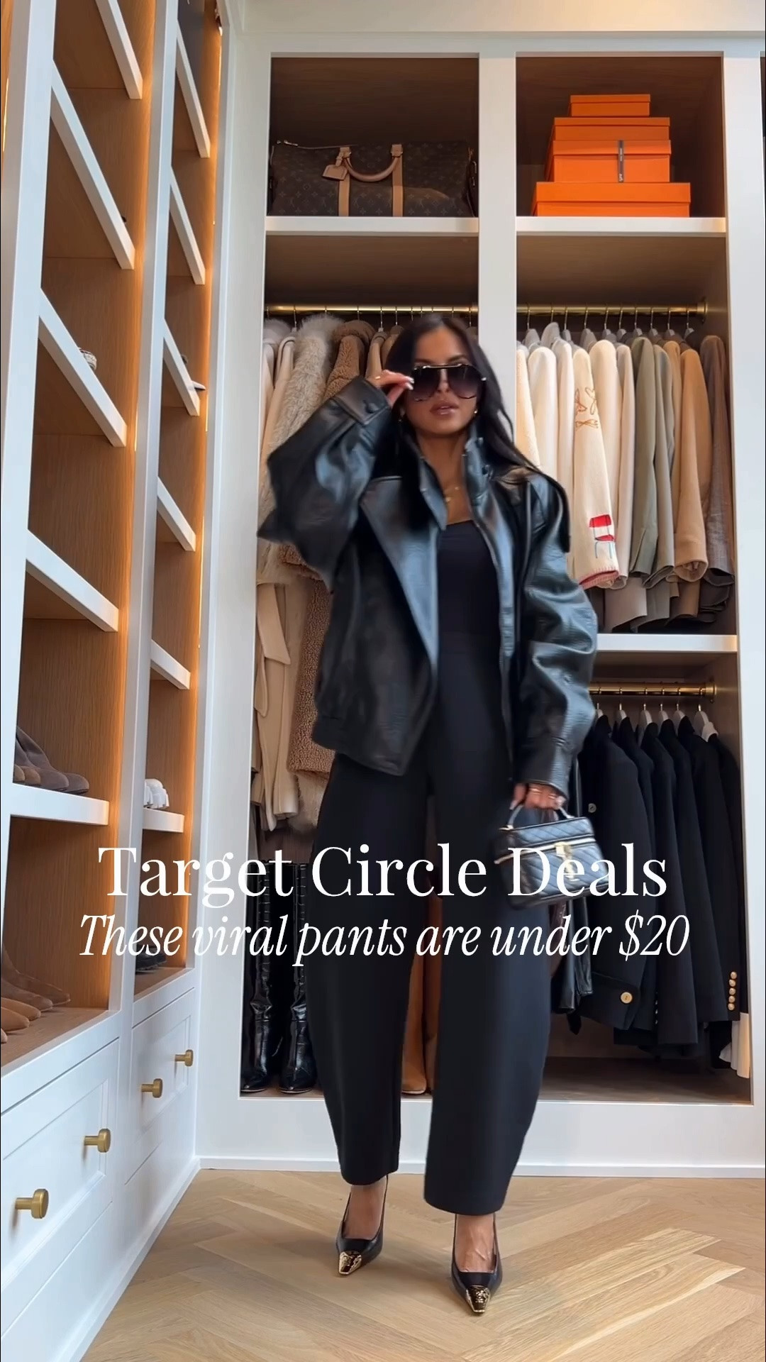 Target circle deals
These viral barrel pants are under $20!