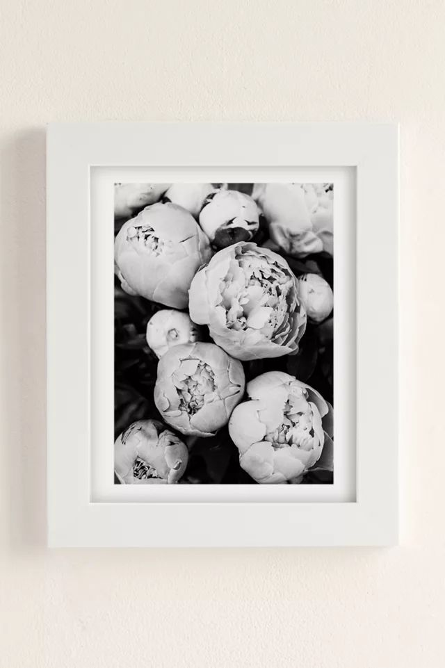 Sisi And Seb Peonies Art Print | Urban Outfitters (US and RoW)
