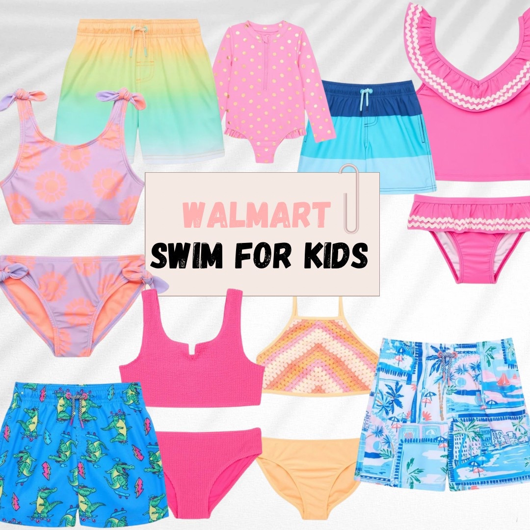 Don’t forget the bathing suit in the Easter basket!  This is a tradition around here and such a useful item for the upcoming swim season!  Here are some amazingly adorable and affordable options from @walmart 🎀🩵

#LTKSeasonal #LTKSwim #LTKKids