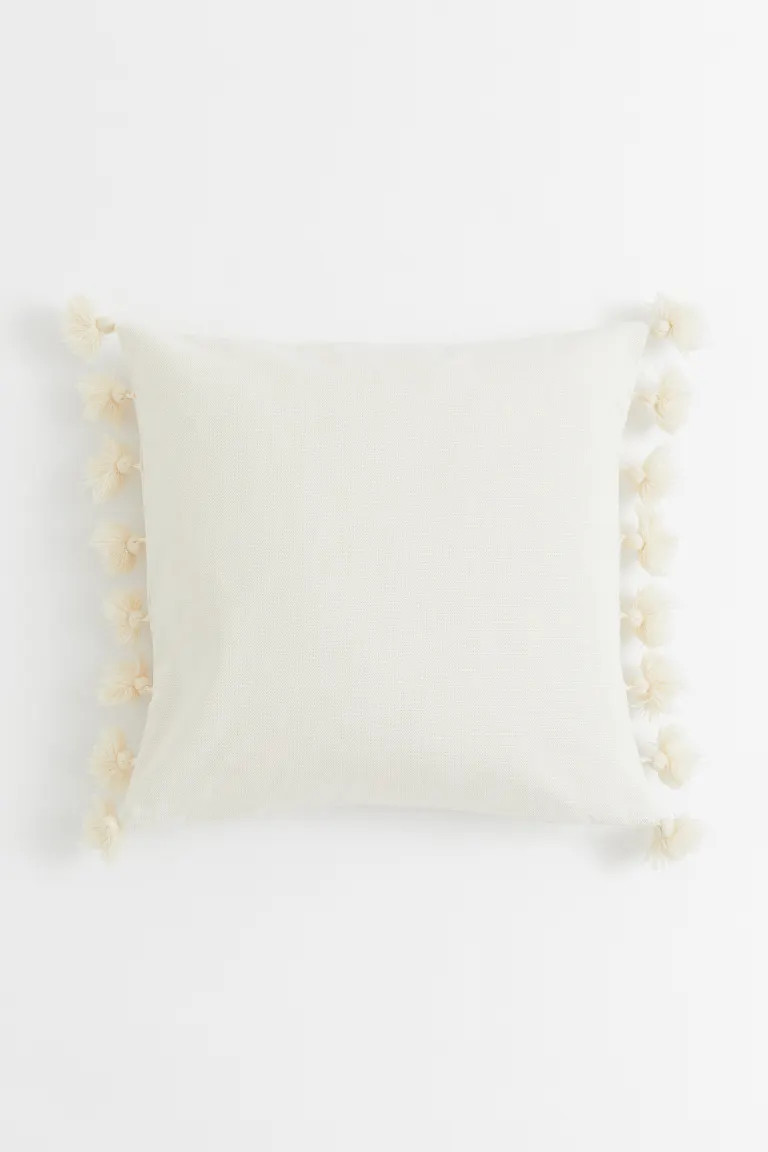 Cushion Cover with Tassels | H&M (US + CA)