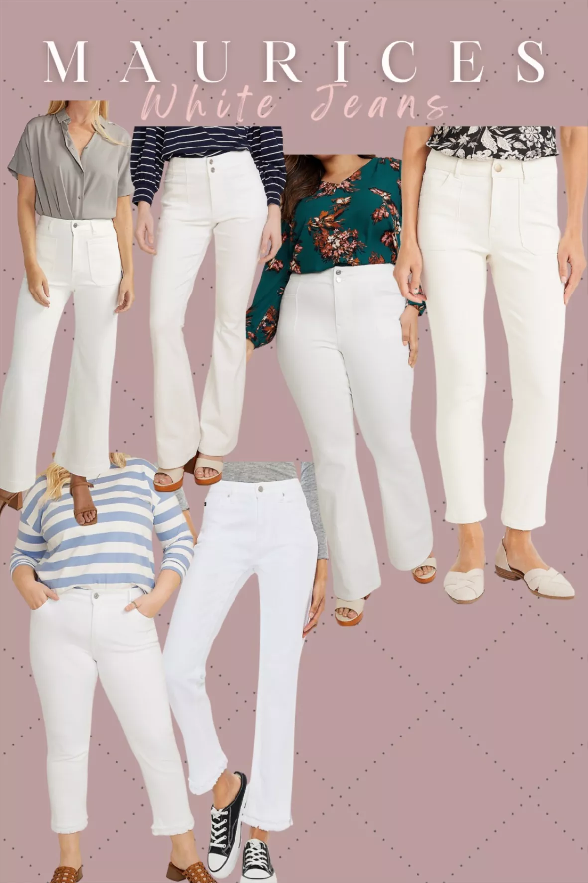 m jeans by maurices™ White Curvy … curated on LTK