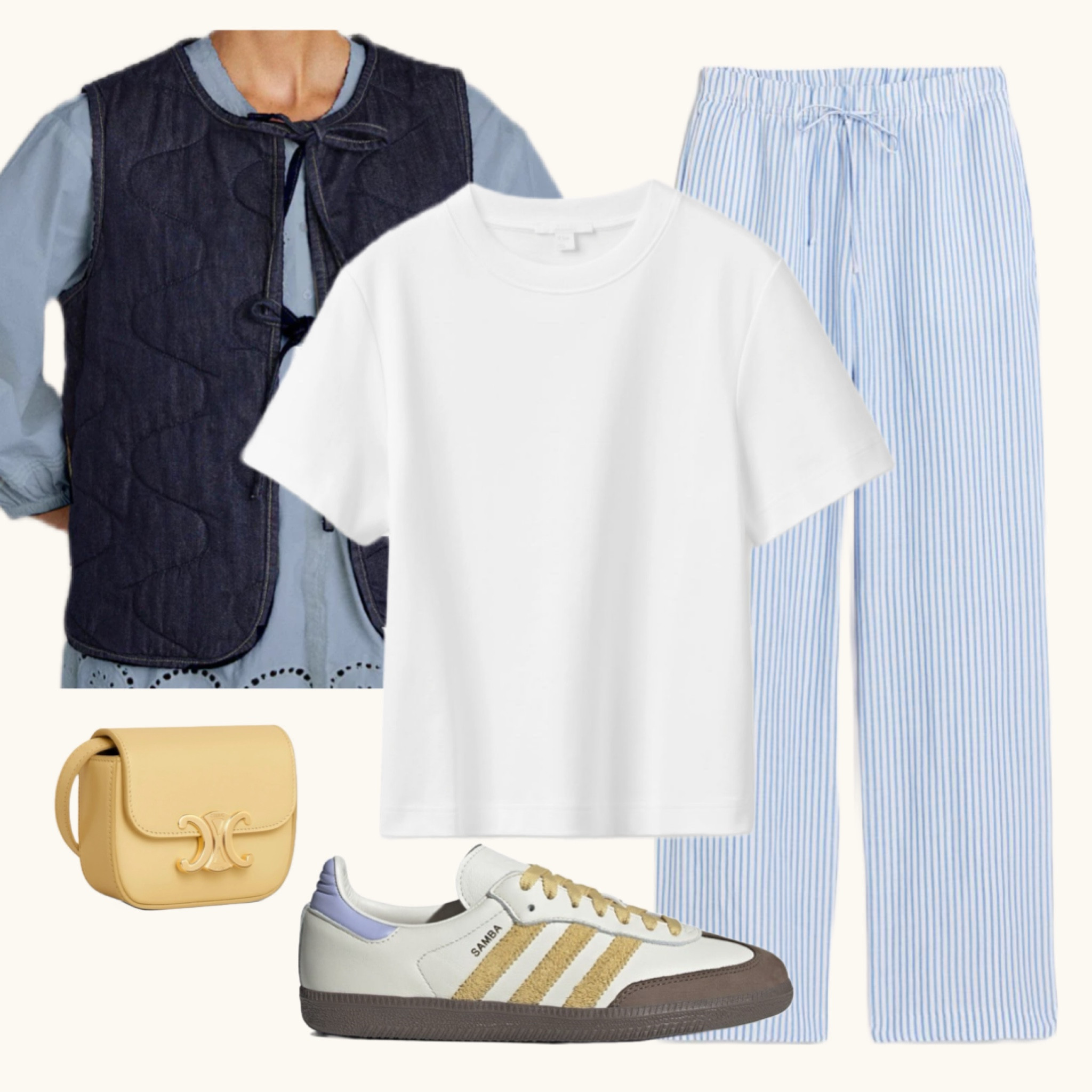 Blue stripe trousers are about to have a moment 💙

#LTKstyletip #LTKeurope #LTKSeasonal