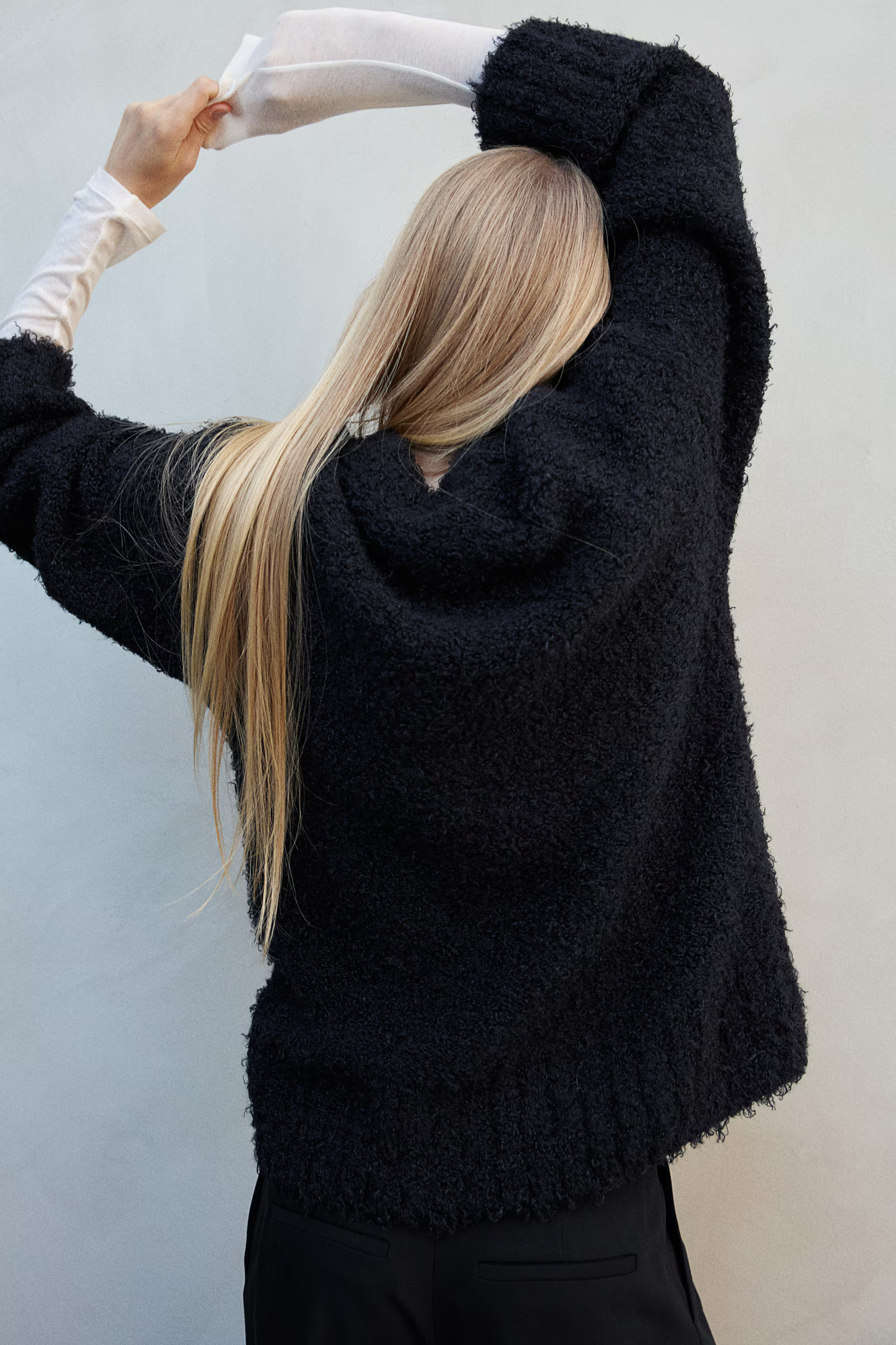 Fluffy-Knit Sweater | H&M (US + CA)