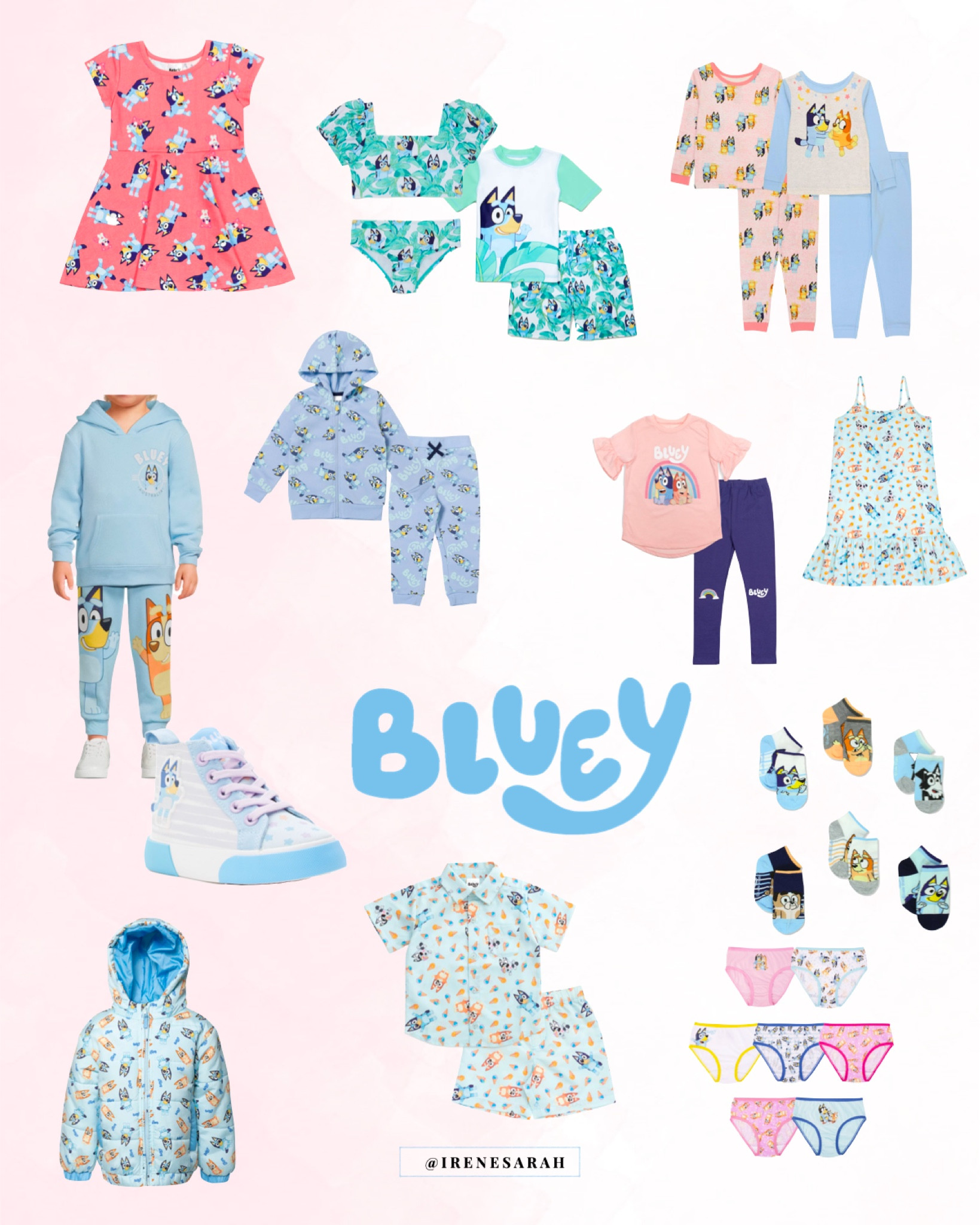 Walmart has so many cute Bluey pieces!!! I usually don’t love character clothing but these colors are so soft and pretty 😍 and who doesn’t love bluey?! I got the sneakers for iya - ready for first grade!! 

#LTKFind #LTKBacktoSchool #LTKkids