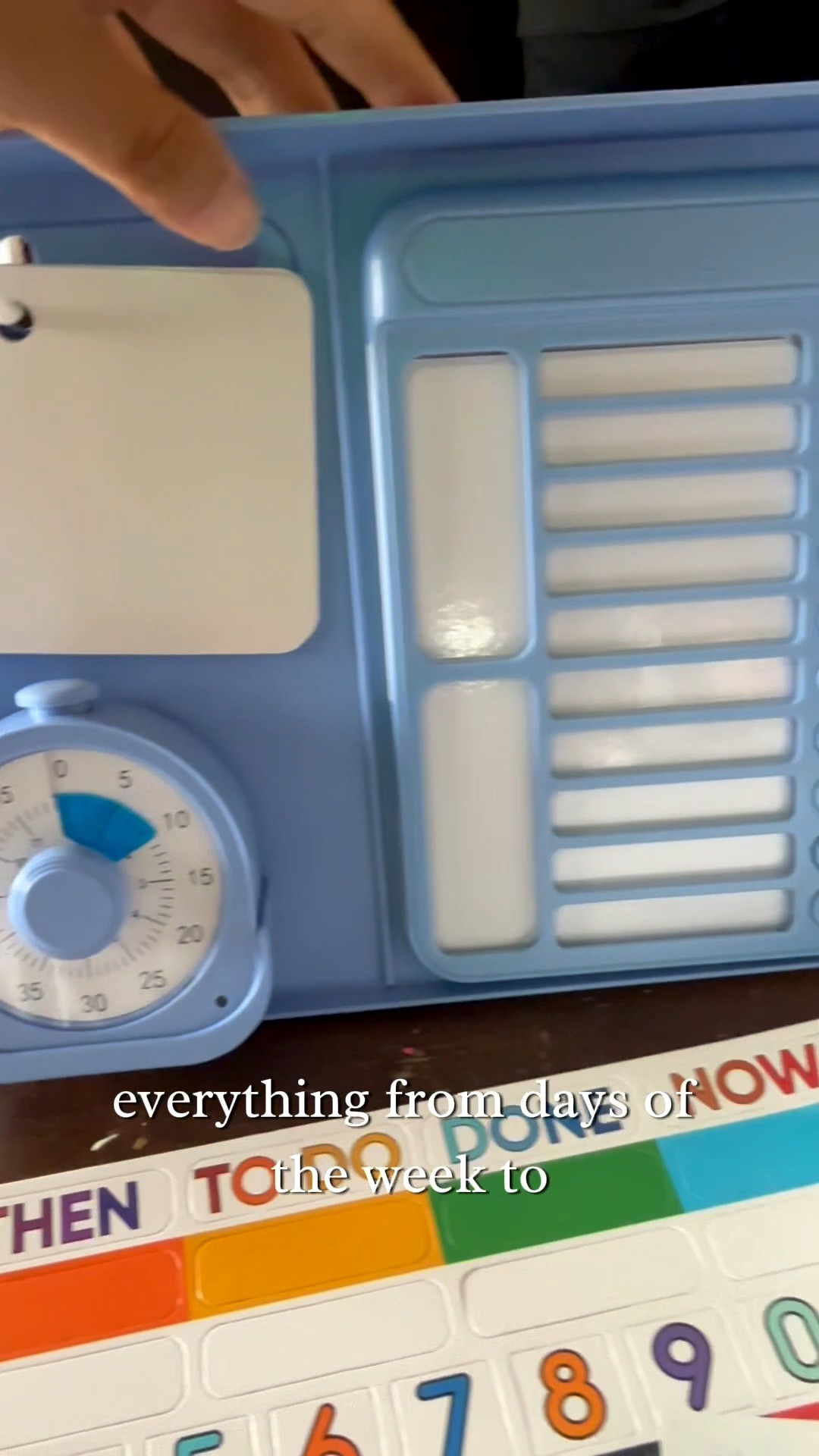 If your kids struggle with routines, focus, or transitions… this is a GAME CHANGER 🙌
This 5-in-1 Visual Timer + Schedule Planner has made our days so much smoother 💛
✨ Helps kids see what’s coming next (less meltdowns!)
✨ Built-in visual timer keeps them on track without constant reminders
✨ 100+ cards for routines, chores, school, and daily tasks
✨ Perfect for ADHD & autism support
✨ Turns structure into something fun and manageable
It’s honestly one of those tools that brings more calm into your home while helping your kids feel more independent 🧠✨
If mornings, homework time, or bedtime feel chaotic… you need this.


#LTKKids #LTKdayinmylife #LTKmomlife