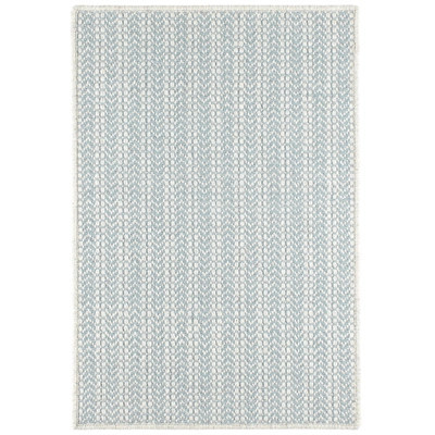 Jett Slate Woven Wool Custom Rug | Annie Selke