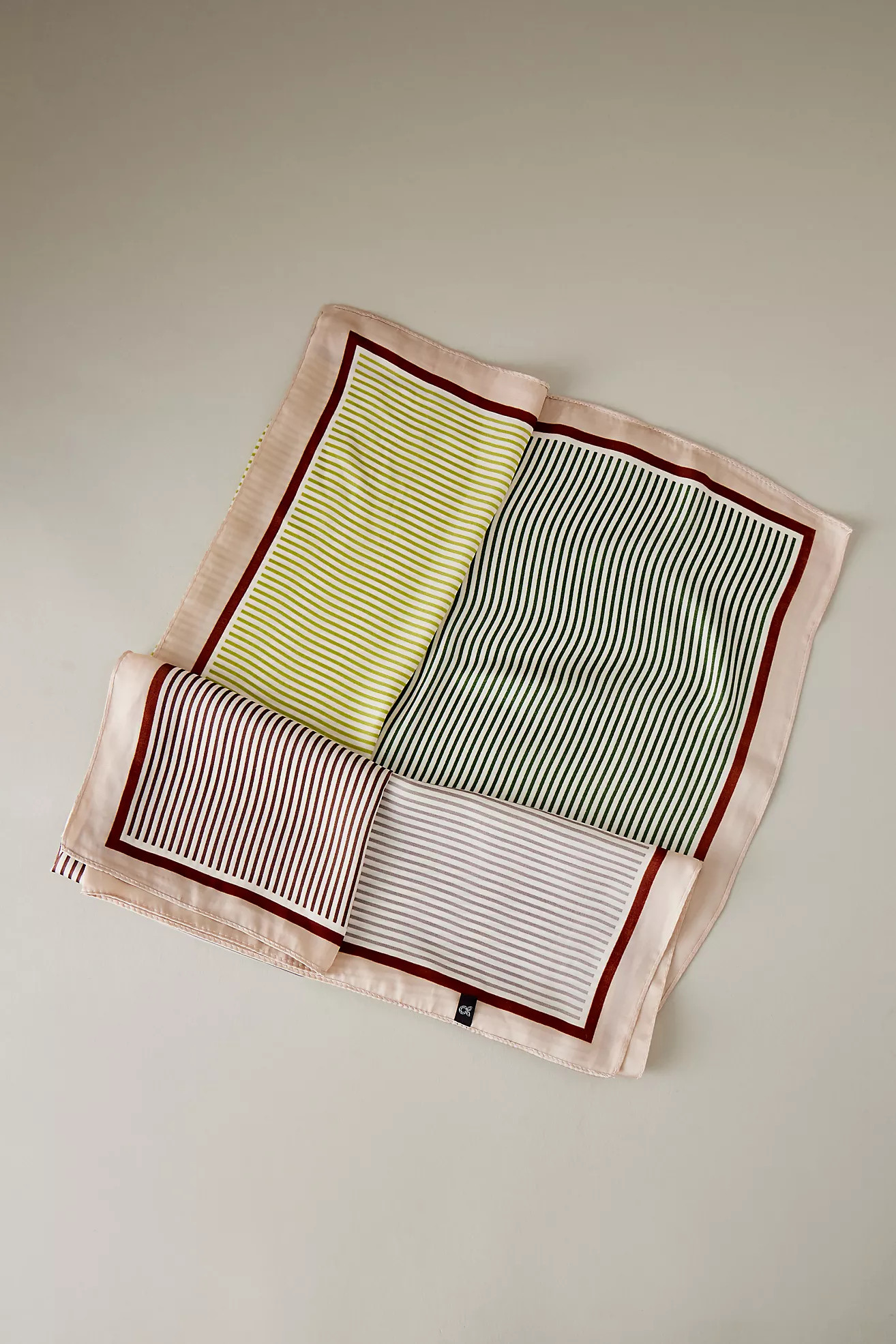 Stripe Square Head Scarf | Anthropologie (UK)