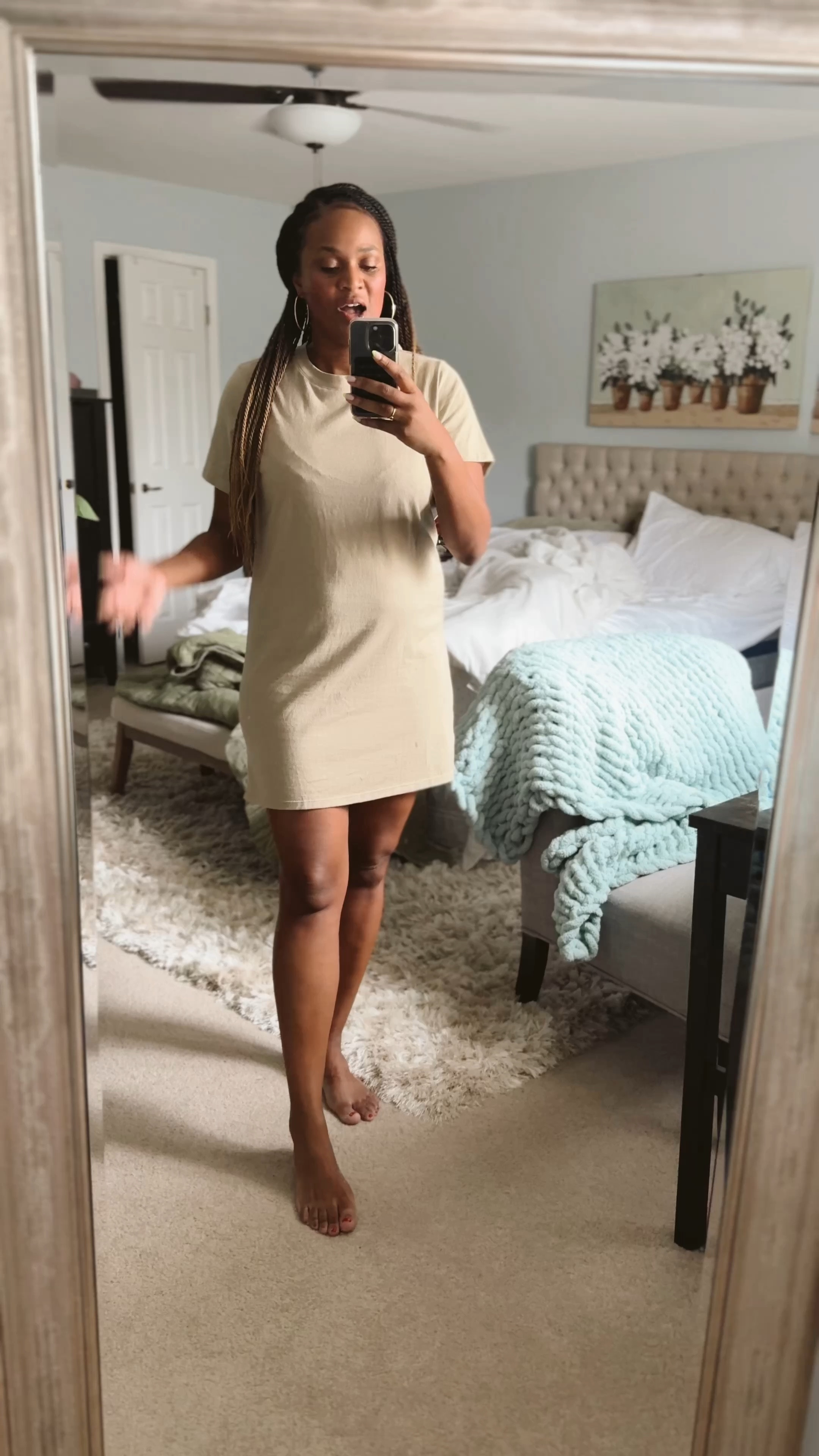 This t shirt dress from old navy  is on major sale, comes in lots of colors and perfect with flip flops, heels or a sneaker! 
It’s a little short on me at 5’7 but I still love it! 

Grab it while you can! 


#LTKSummerSales #LTKFindsUnder50 #LTKSaleAlert