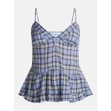 No Boundaries Tiered Woven Cotton Cami, Women's XXS-XXL | Walmart (US)