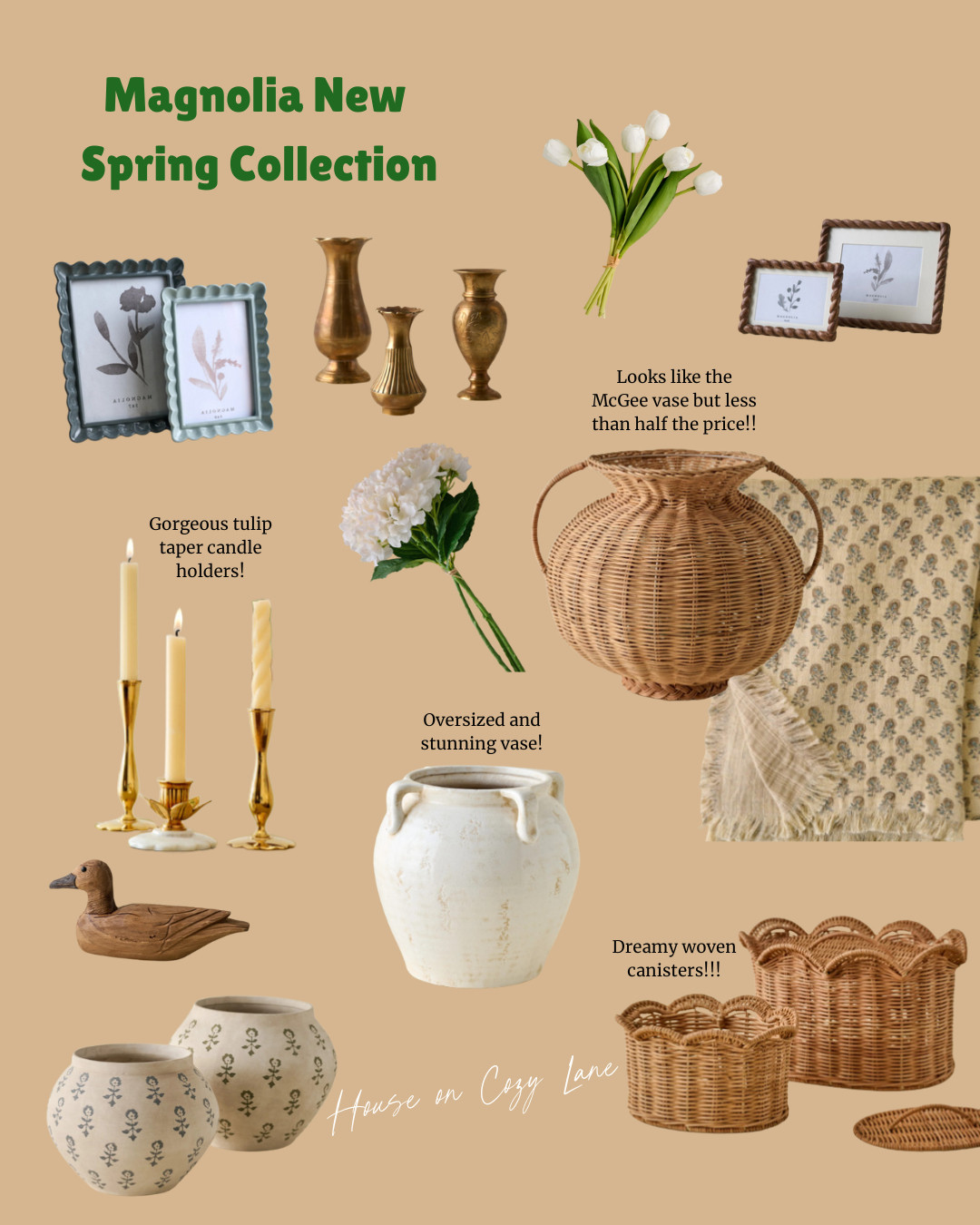 Obsessed with Magnolia's new spring collection so many gorgeous home decor finds! Shop my curated collection!  

 #LTKSeasonal #LTKHome #LTKFindsUnder100