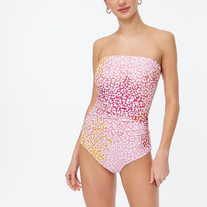 Factory: Strapless One-piece Swimsuit For Women | J.Crew Factory