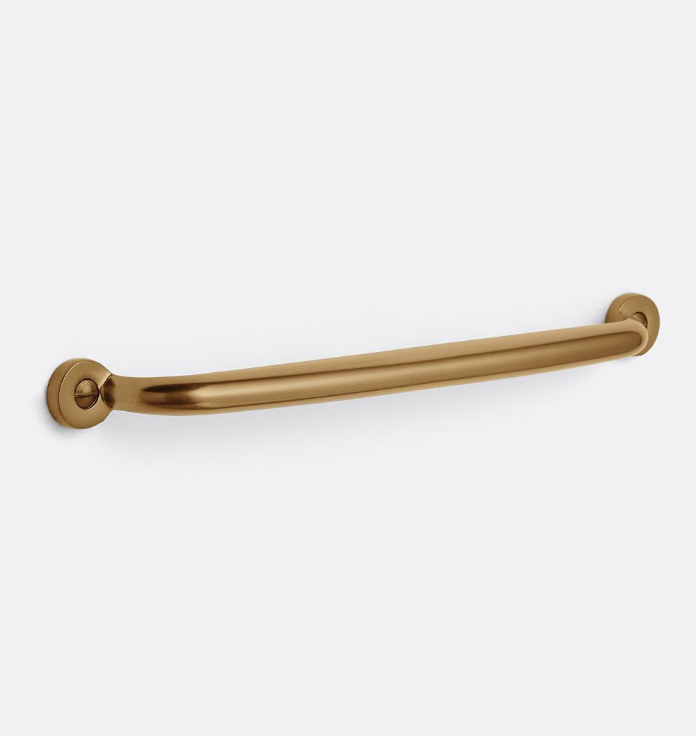 Massey Drawer Pull, 8"" - Heritage Brass | Rejuvenation