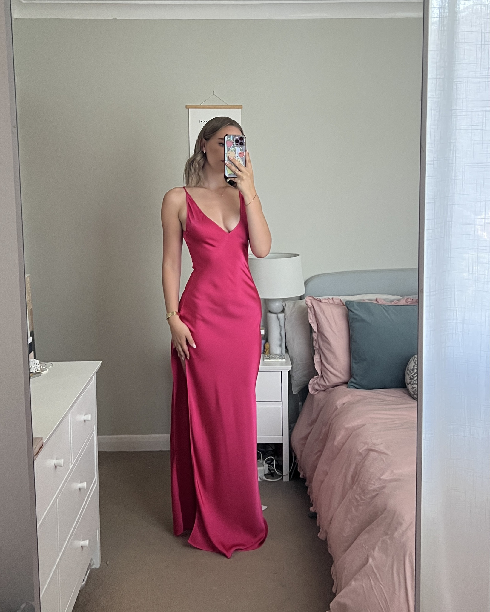 When a dress gives you 100/10 confidence 💖 STUNNING pink satin slip dress perfect for weddings, holidays, the races, or any occasion you have lined up! 

#LTKwedding #LTKsummer #LTKpartywear