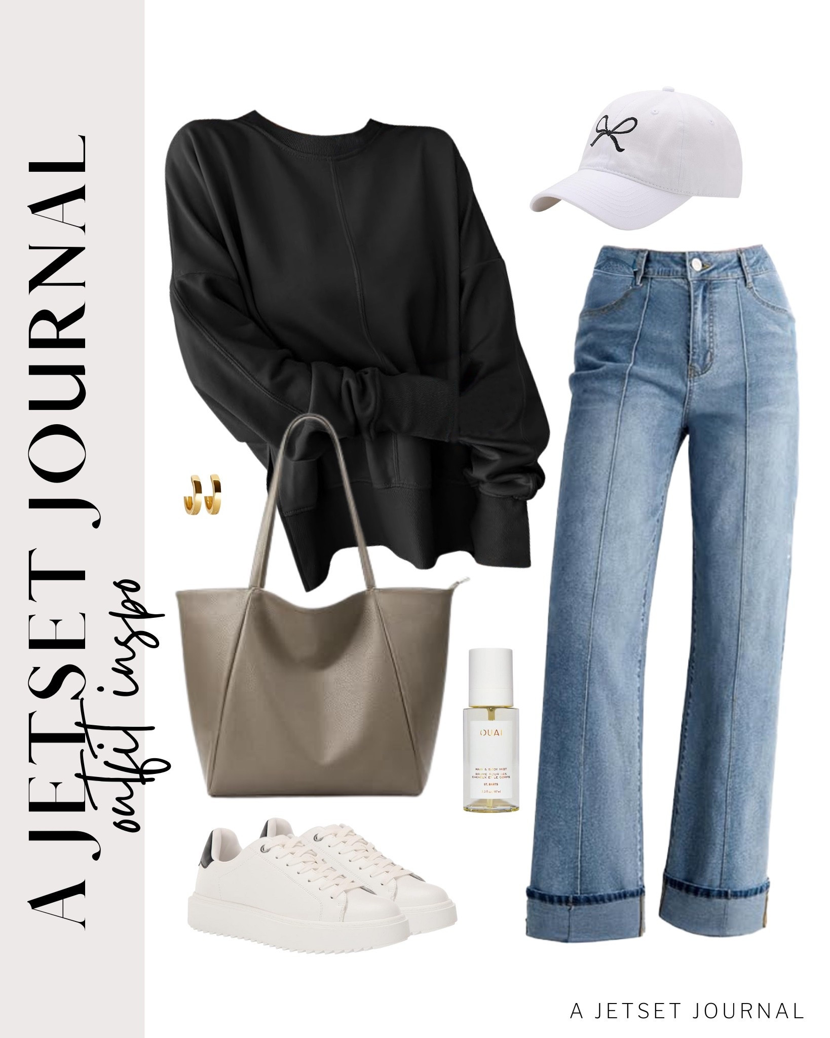 Want a cozy outfit idea? Here’s a cute way to style this new oversized sweater.
wide leg cuffed jeans, hoop earrings set, ouai hair and body mist, trendy look, viral products, casual outfit idea, how to style, ways to style, amazon fashion, affordable style, shoe inspo, winter outfit, winter style

#LTKSeasonal #LTKU #LTKBeauty