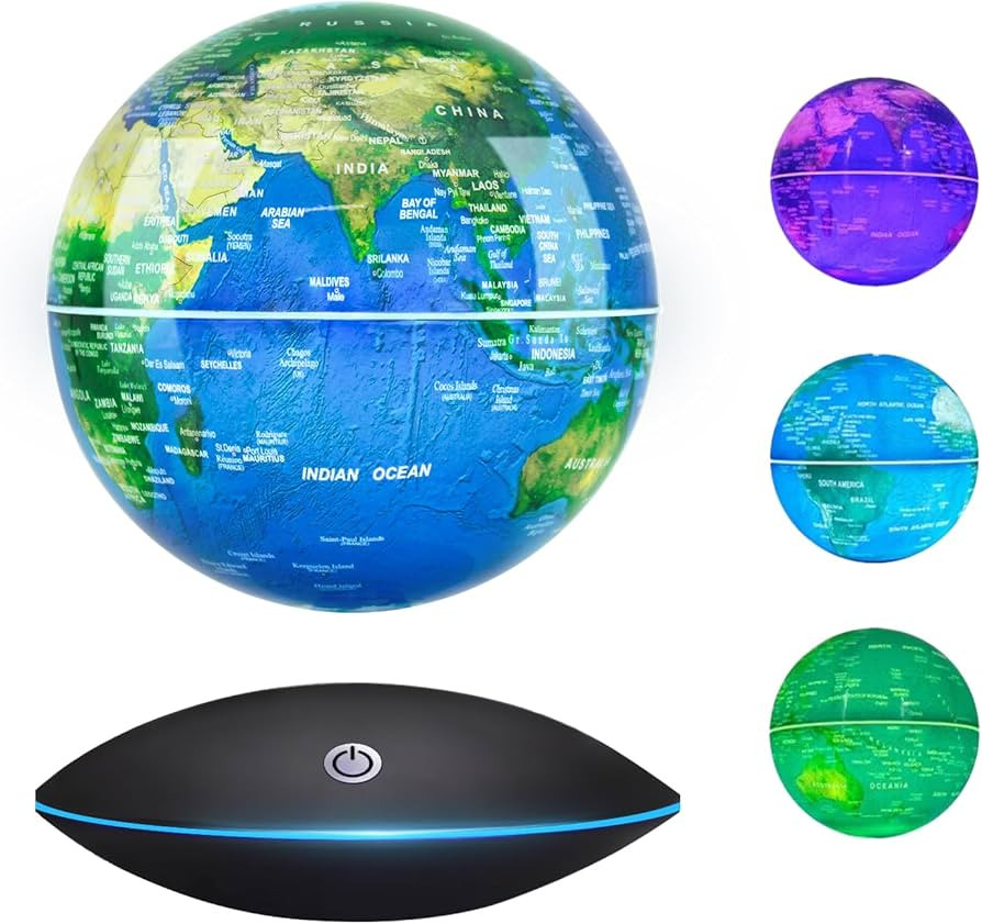 Flagest Magnetic Levitation Floating Globe Rotating Globe - Touch Control and Gradient Night Ligh... | Amazon (US)