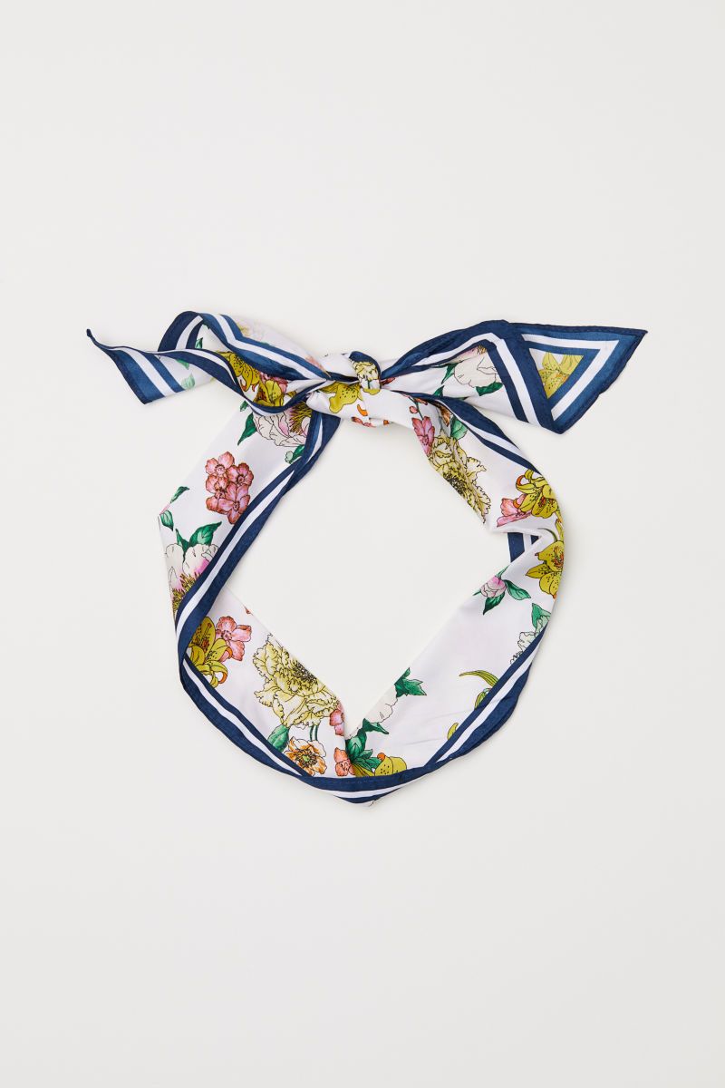 H&M Patterned Hair Scarf $7.99 | H&M (US)