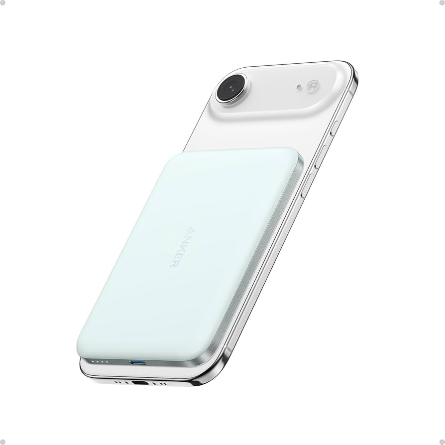 Anker Nano Power Bank, Ultra-Slim 5,000mAh Magnetic Wireless Charging Battery, Qi2 Certified 15W ... | Amazon (US)