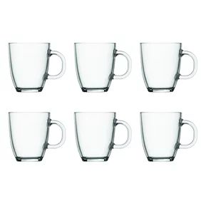 Libbey Kona Glass Coffee Mugs, Set of 6 | Walmart (US)