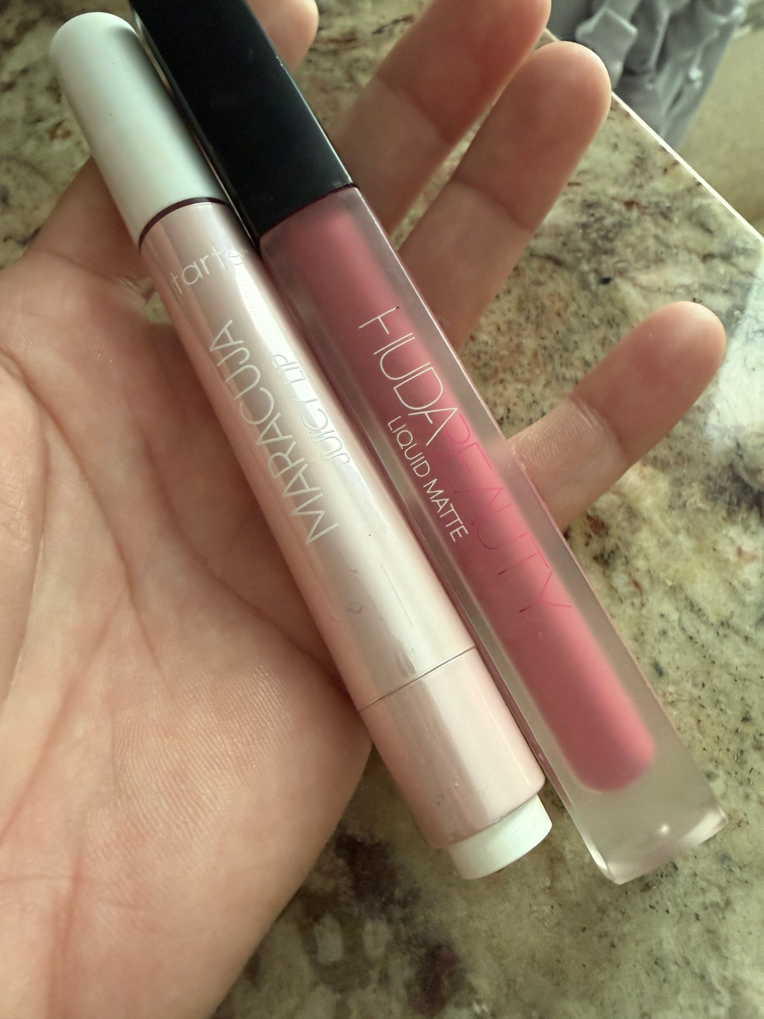 My fav pink lip combo