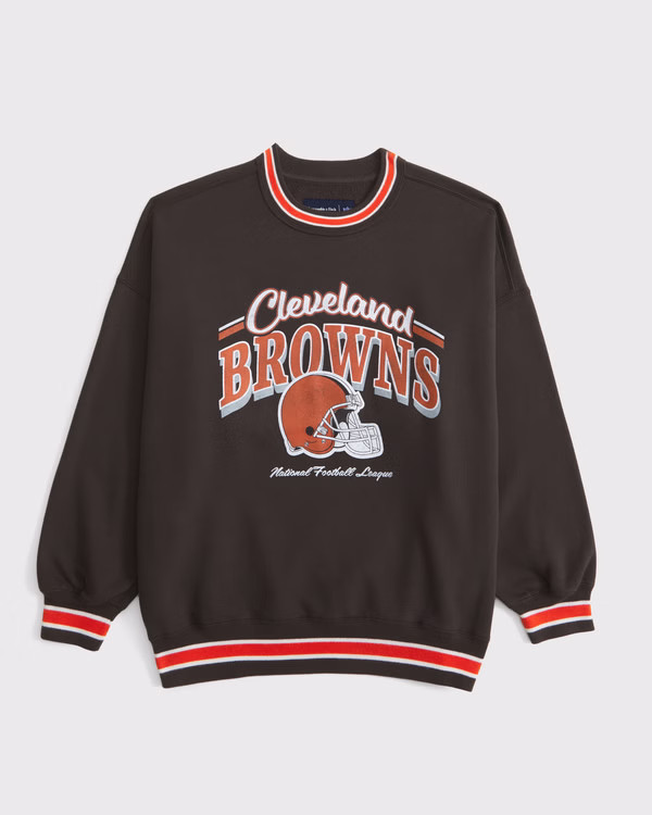 Cleveland Browns Vintage Sunday Crew | Abercrombie & Fitch (US)