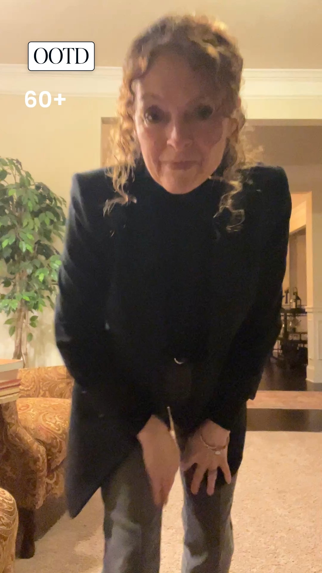 #ootd for us 60+ ladies.  Heading to ⛪️ church on a very chilly  🥶 morning so there’s these Jessica Simpson gray jeans, some cute tennies from #walmart & a belt from that inexpensive 3 pack I talk about all the time.  Topped it off with a black turtleneck & oversized jacket.  Off I go!  Have a blessed day y’all !😊

#LTKFindsUnder100 #LTKootd #LTKOver40