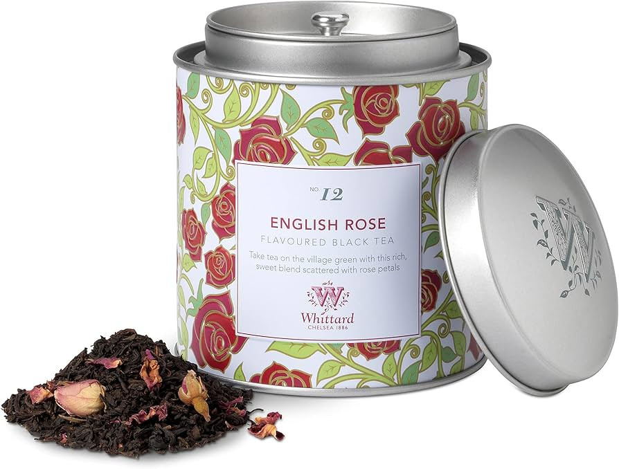 Whittard of Chelsea - Tea Discoveries English Rose Caddy - Black Loose Leaf Tea, Vegetarian, Vega... | Amazon (US)