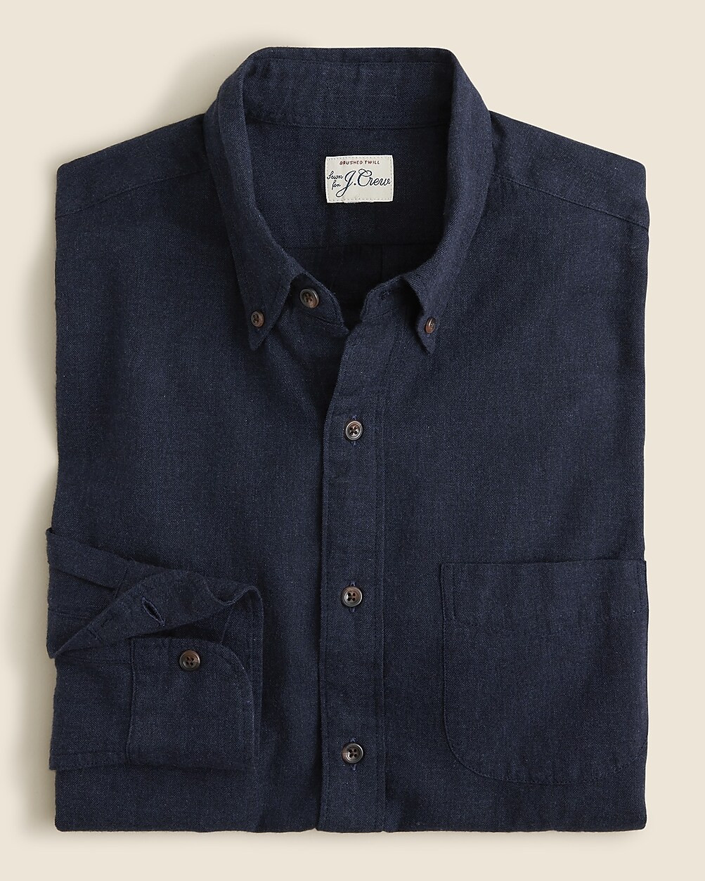 Brushed twill shirt | J. Crew US