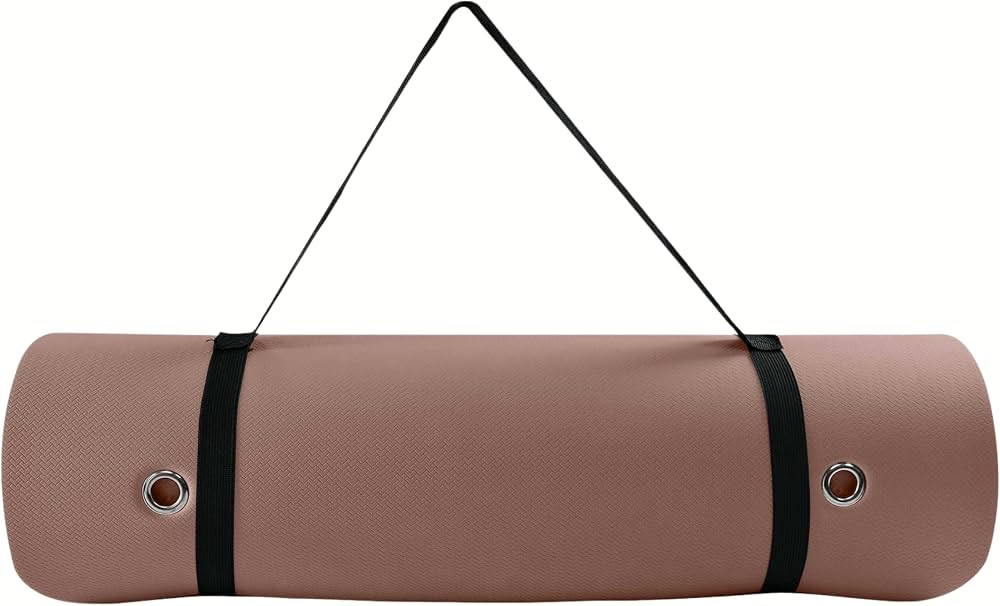 TONE Fitness Hanging Yoga Mat, Pilates Mat, Exercise Mat for Home Workouts with Carry Strap | V P... | Amazon (US)