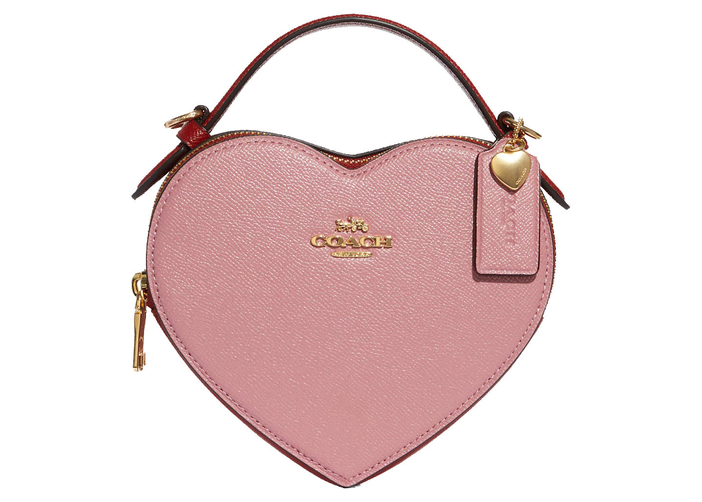 Women's Coach Heart Crossbody in True Pink | StockX