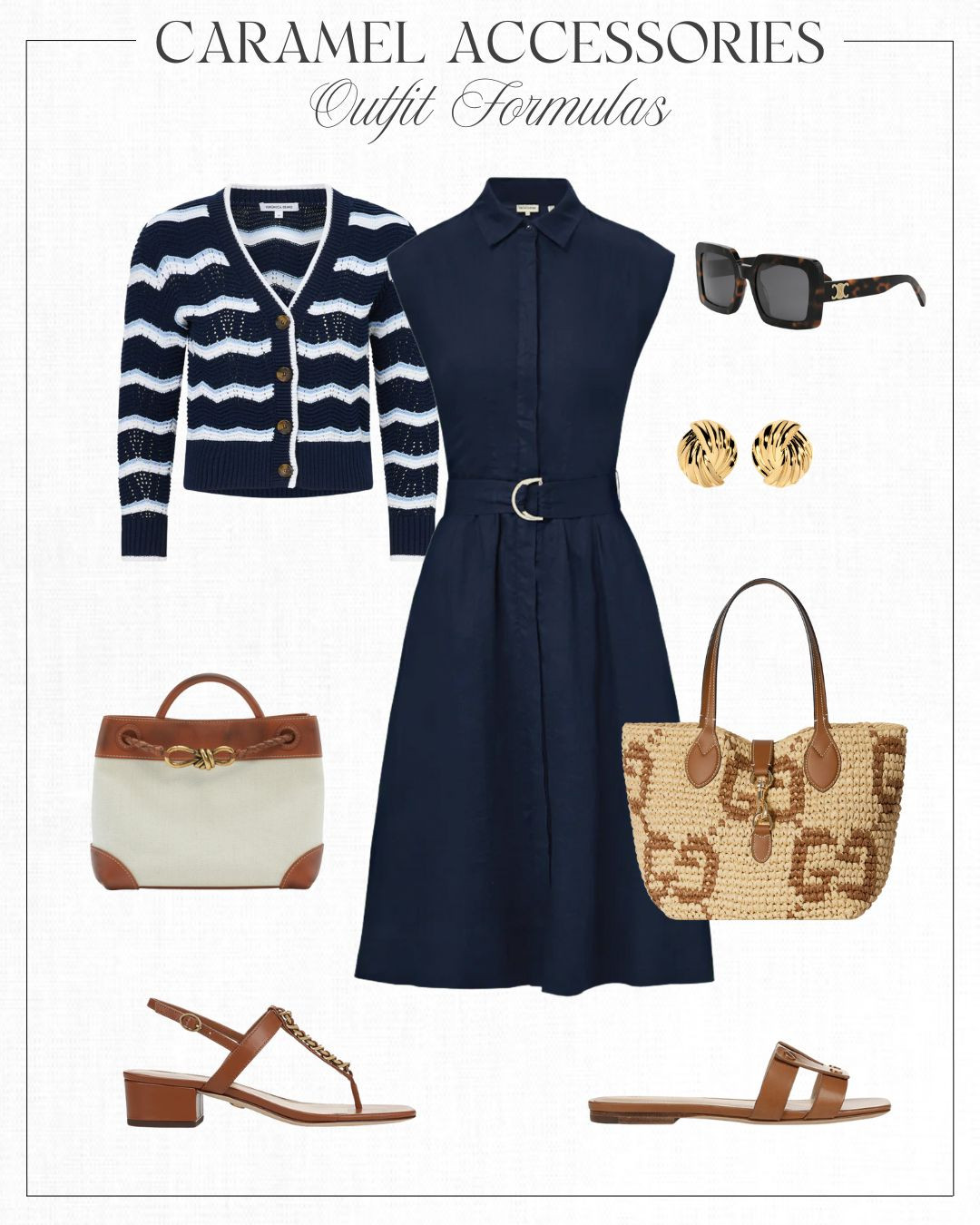 Caramel is the one color that works for ALL seasons. It compliments all other colors: black, white, gray, navy, chambray, pink, bright pink, tan, green … I think you get the idea! Caramel (aka cognac or saddle brown) is sophisticated, elegant and timeless — a true classic. Talk about versatile! 

 

#LTKStyleTip #LTKShoeCrush #LTKItBag