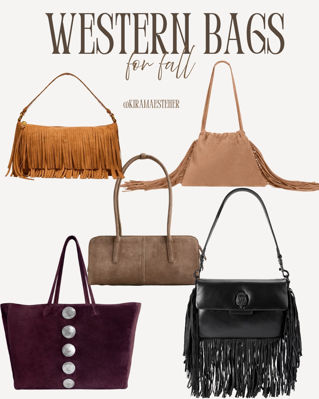accessories make the outfit! western fringe purse, country concert outfit, suede handbag, western accessories

#LTKootd #LTKSaleAlert #LTKgrwm
