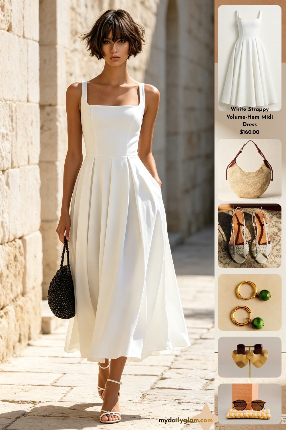 Square neck strappy volume hem white midi dress for effortless Mediterranean summer days
Tap the link in my bio to shop this exact look!
#SummerWhiteDress #MediterraneanStyle #VacationOutfitIdeas

#LTKootd #LTKOver40 #LTKSeasonal