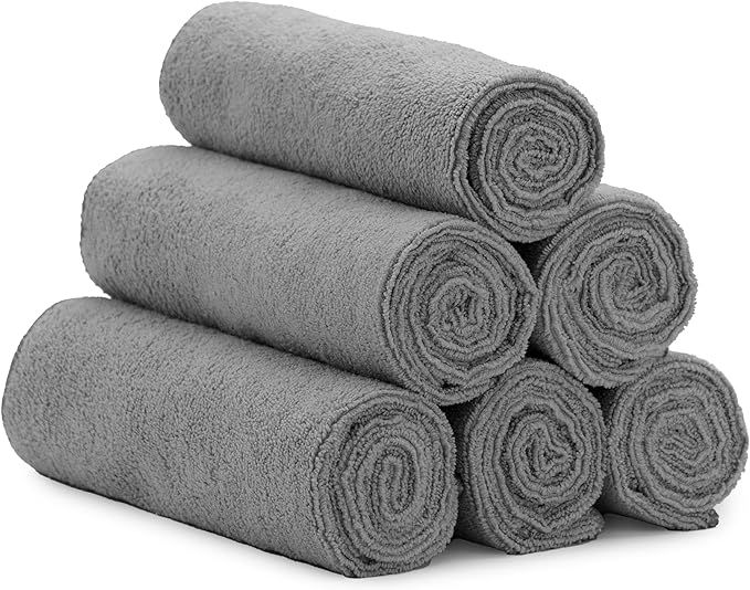 S&T INC. Microfiber Sweat Towel for Gym, Yoga Towel for Home Gym, Workout Towels for Gym Bag, 16 ... | Amazon (US)