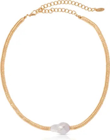 Cultured Freshwater Pearl Choker Necklace | Nordstrom