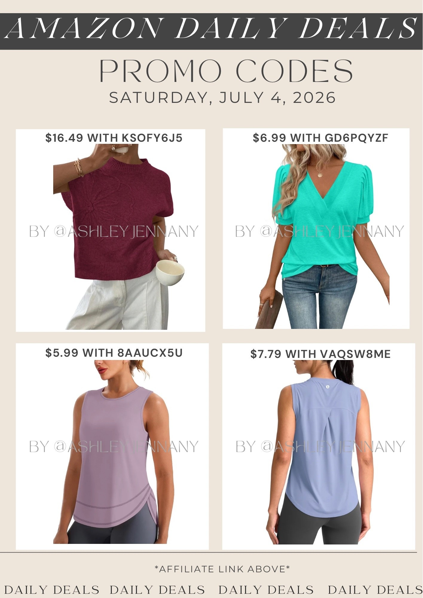 Amazon deals

#LTKMidsize #LTKSaleAlert #LTKootd