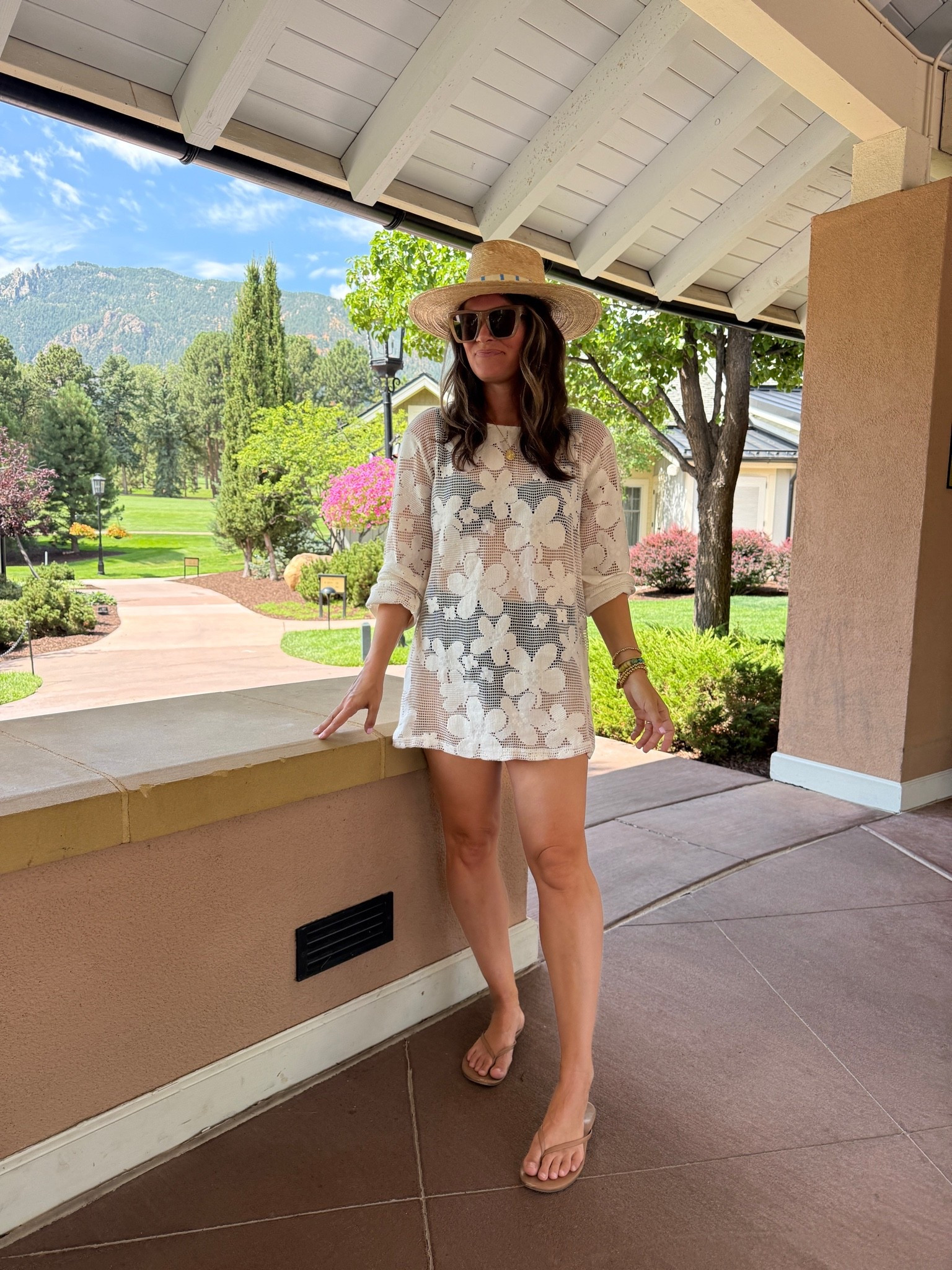 This coverup reminds me of Anthro! But it’s amazon and my go to beach hat and swimsuit! All true sizing #amazonfinds #amazonfashion #coverup #swimsuit #resortwear #vacation

#LTKSaleAlert #LTKootd #LTKSwim