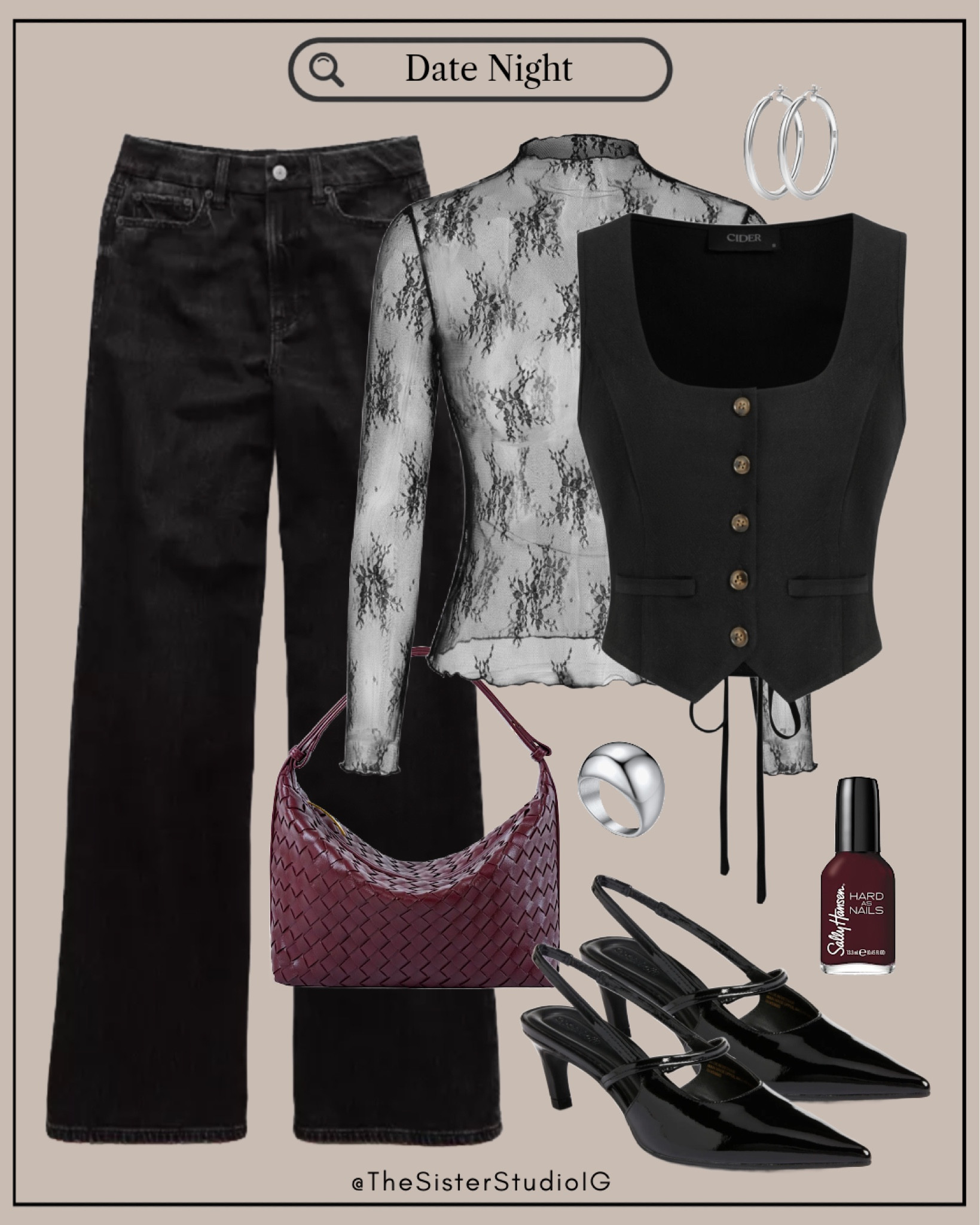 Cute and super chic date night option!🖤

#LTKStyleTip #LTKFindsUnder50 #LTKShoeCrush