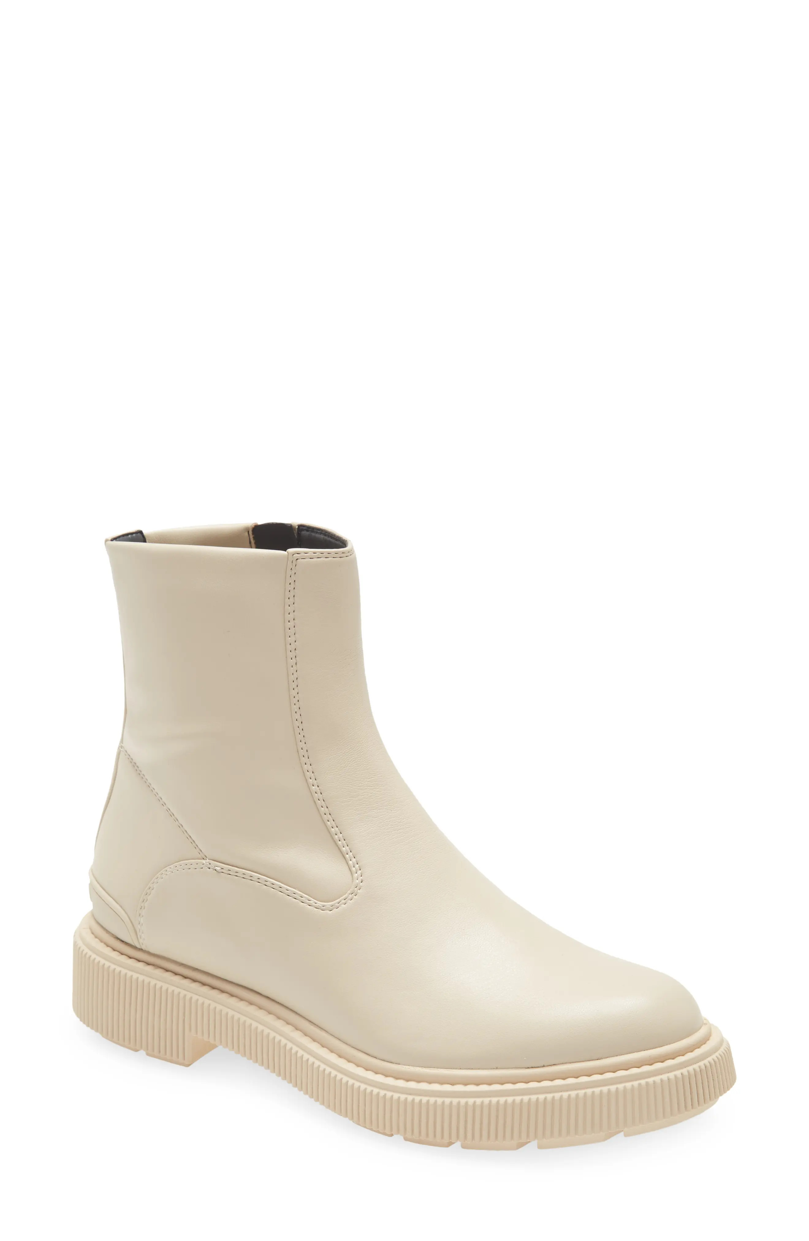 SARTO by Franco Sarto Jinta Platform Boot, Size 5 in Chiffon - 100 at Nordstrom | Nordstrom