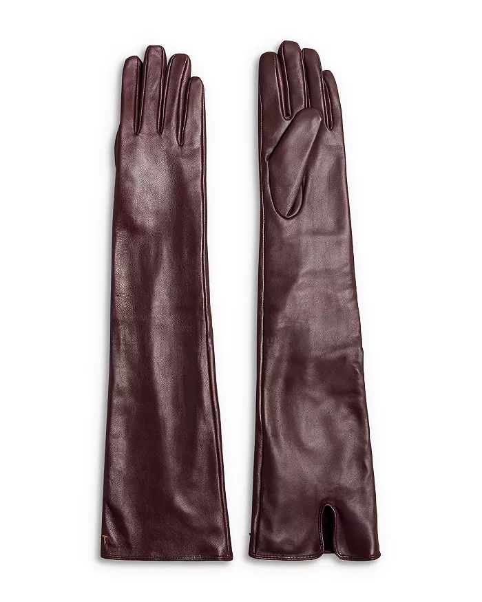 Hayleis Long Leather Gloves | Bloomingdale's (US)