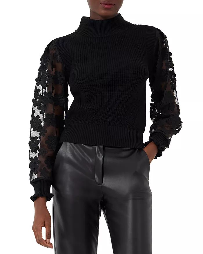 Juri Mozart Floral Appliqué Sweater | Bloomingdale's (US)