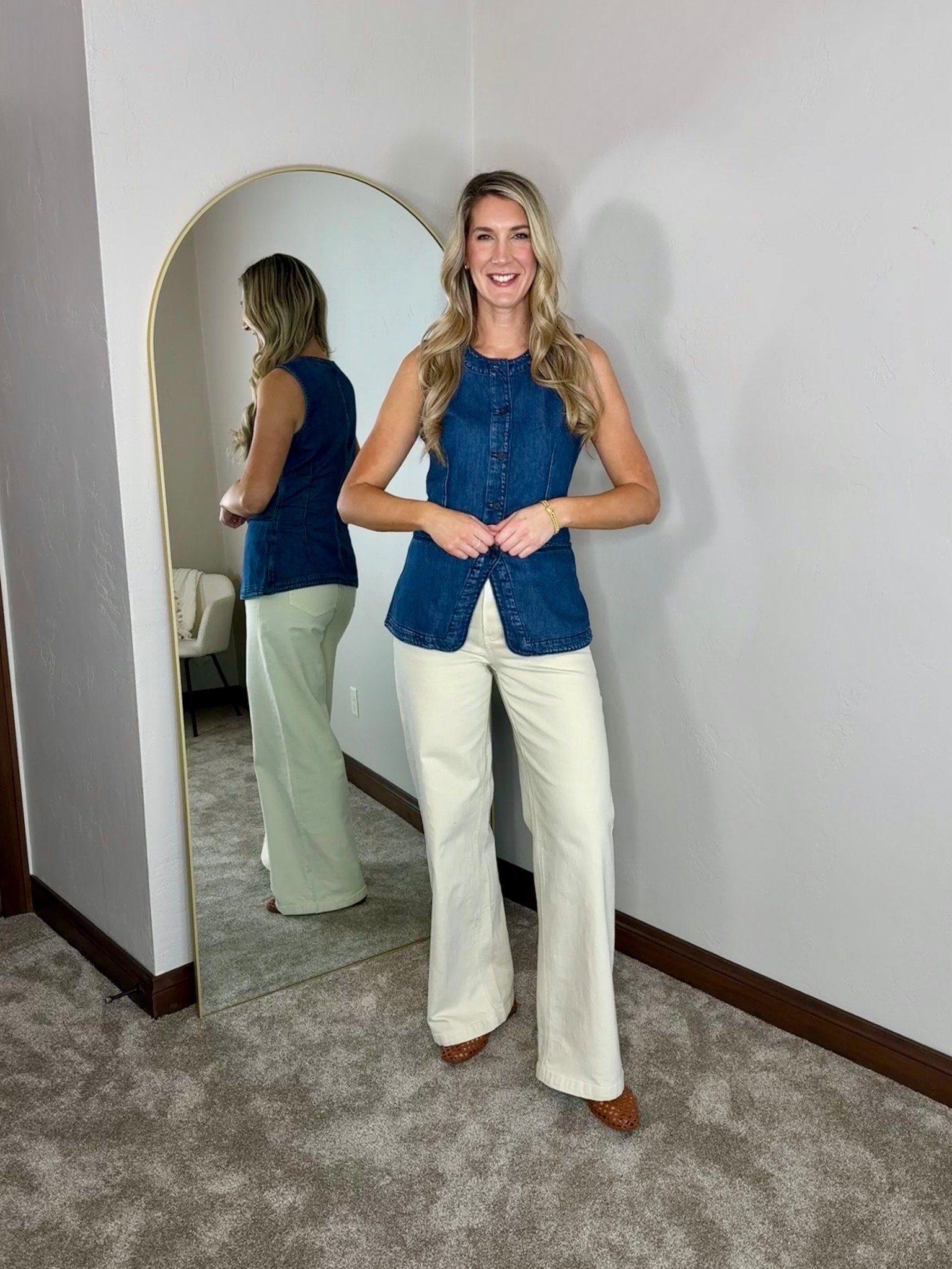 ⚠️code HEATHER15 stacks on top of sale prices! 

Wearing my true m/29/tall in all.

Drawstring jeans, wide leg jeans 

GapJeans Event: 20-40% off Jeans Online 2/4-2/9. Plus use my code HEATHER15 for a stackable 15% more! 

@gap #howyouweargap #gappartner

#LTKTall #LTKSeasonal #LTKSaleAlert