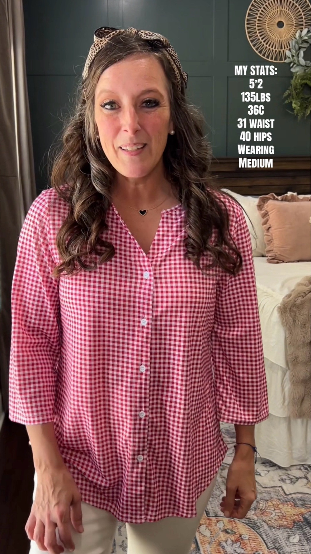 3/4 Sleeve Gingham Top

Spring outfit, spring fashion, casual spring look, trendy outfit, spring style, Casual day look, casual outfit, casual style, casual fashion, casual outfit women, casual outfit ideas 

#LTKmomlife #LTKOver40 #LTKootd