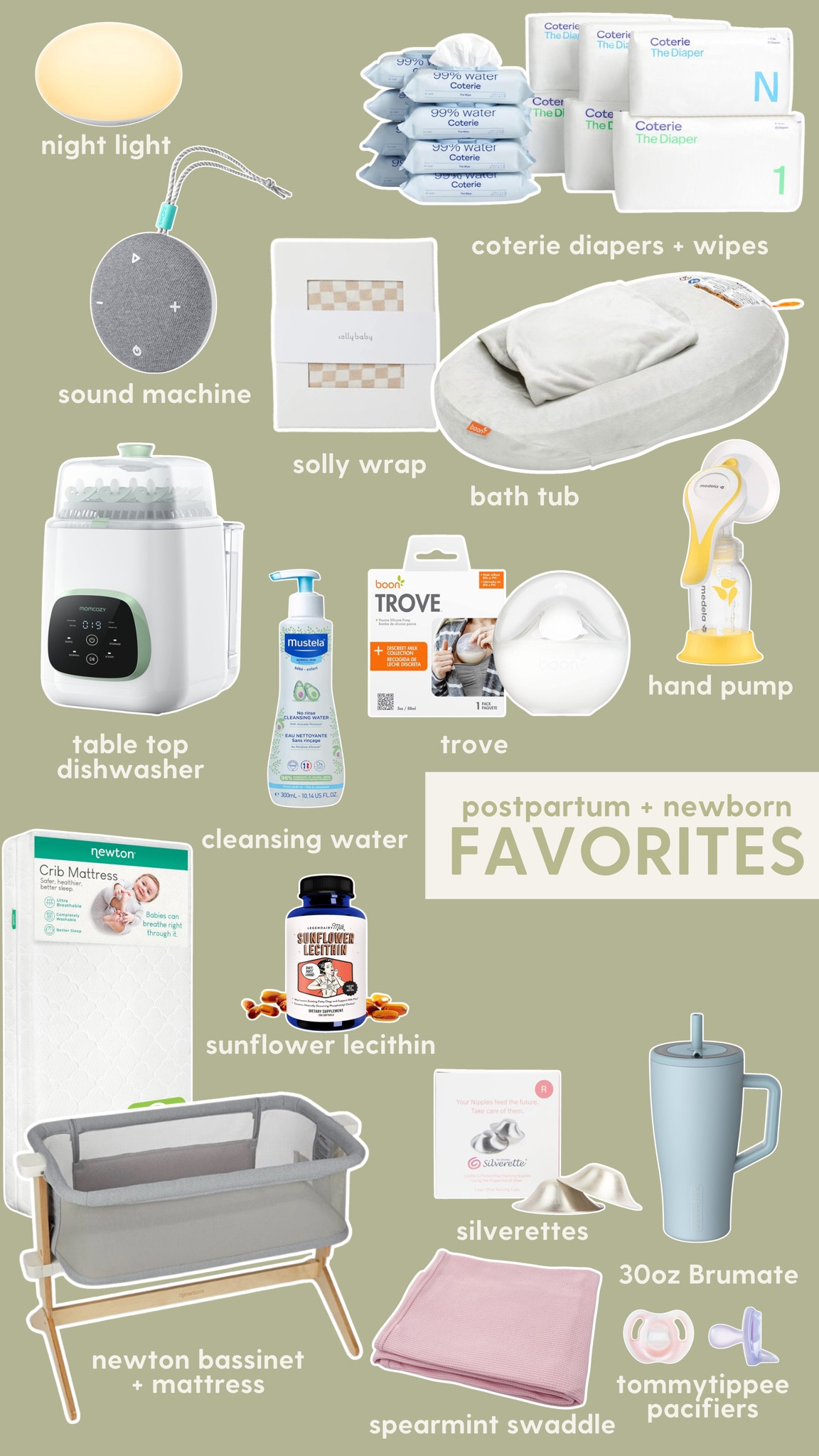 postpartum + newborn faves!

#baby #babyfavorites #newborn #postpartumm

#LTKBump #LTKFamily #LTKBaby