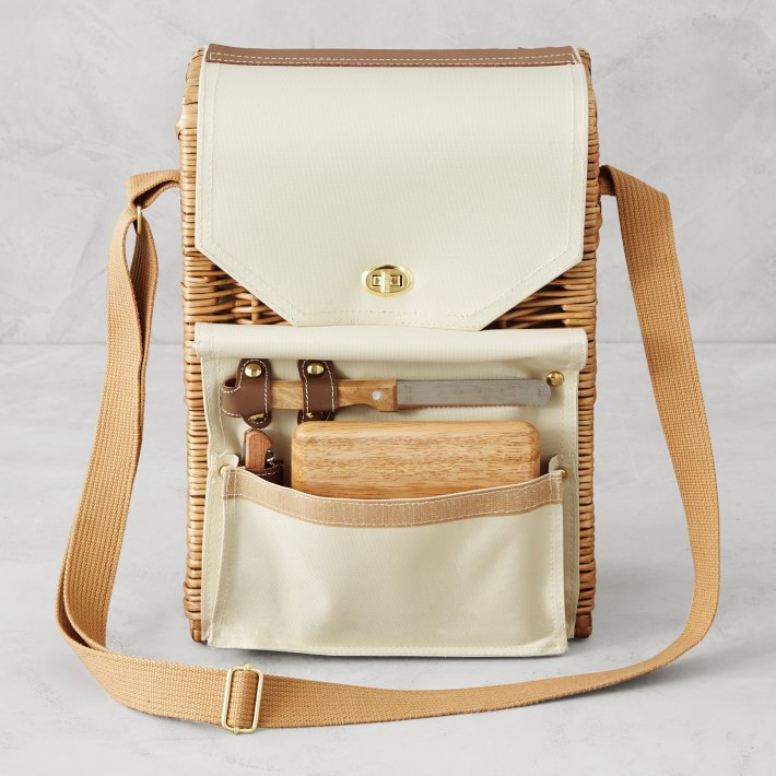 Corsica Wine &amp; Cheese Picnic Basket | Williams-Sonoma