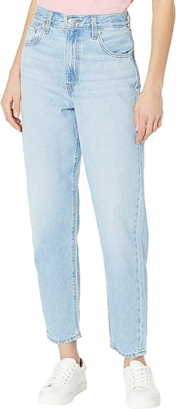Levi's Women's Premium High Loose Taper Jeans | Amazon (US)