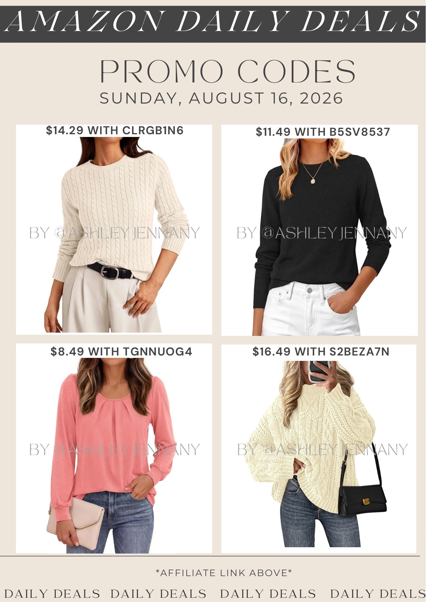 Amazon deals

#LTKSaleAlert #LTKMidsize #LTKSeasonal