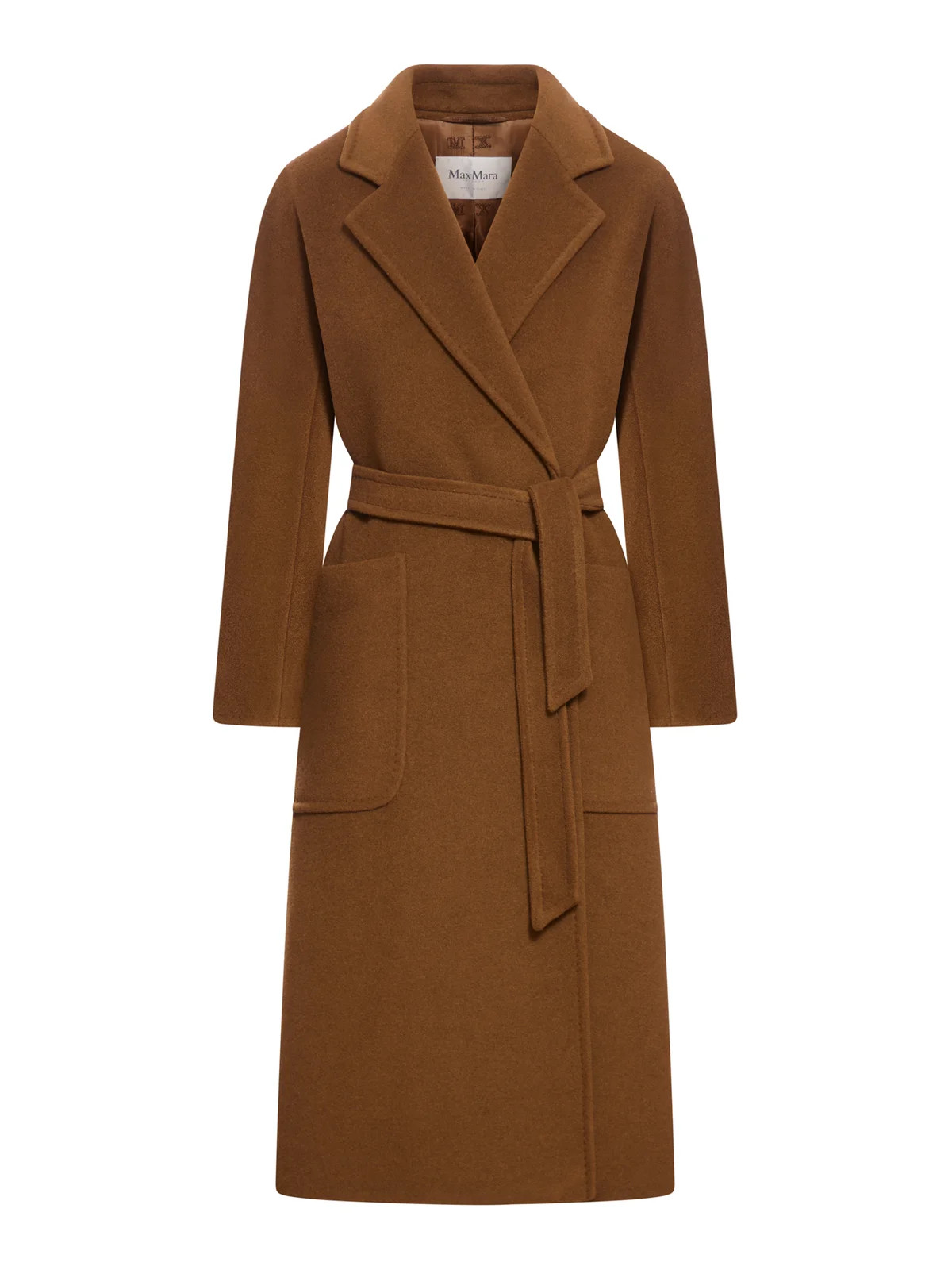 Max Mara Belted Long-Sleeved Coat | Cettire Global