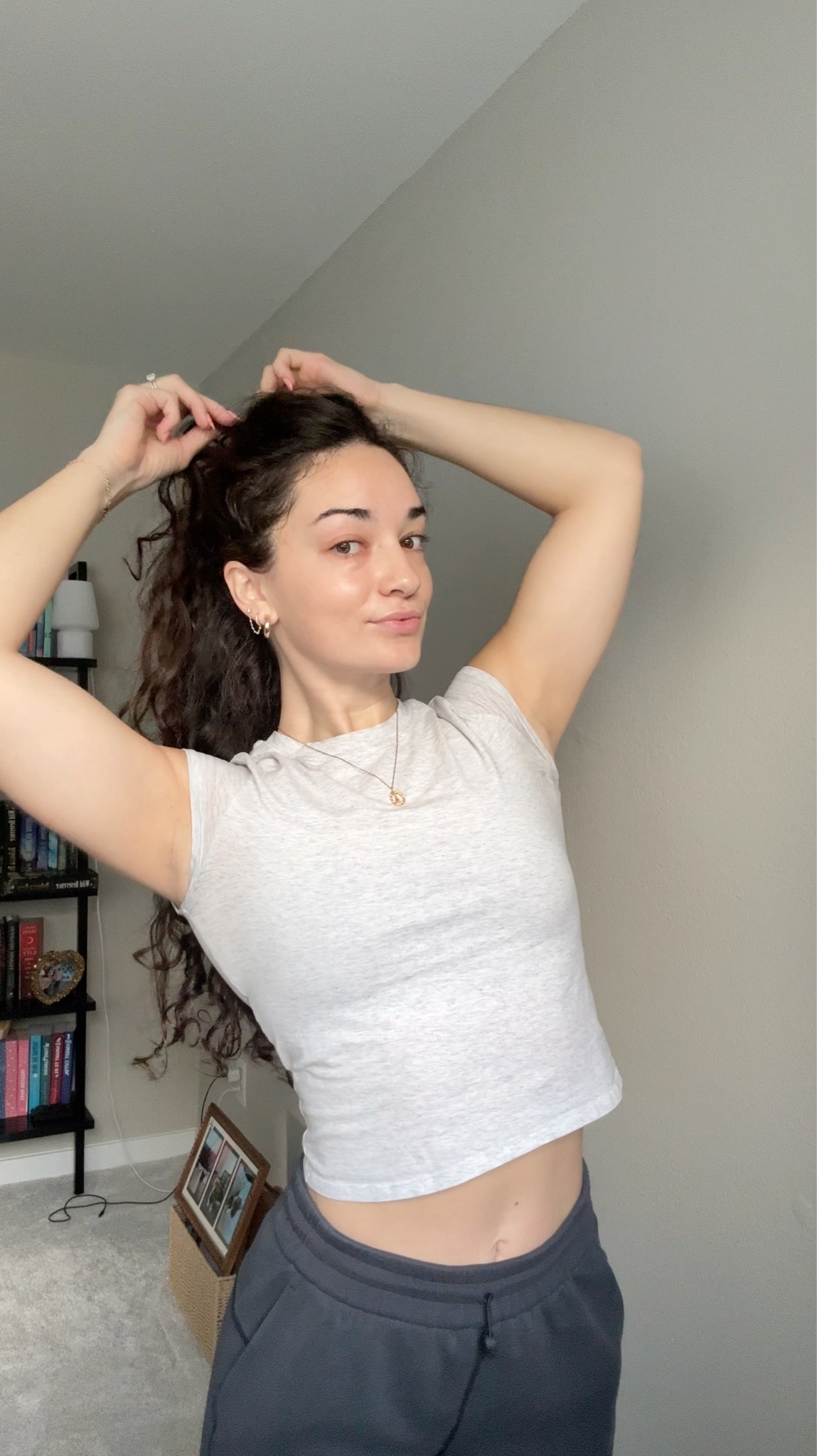 How I style my curly hair with a banana clip!

#LTKBeauty #LTKgrwm #LTKmorningroutine
