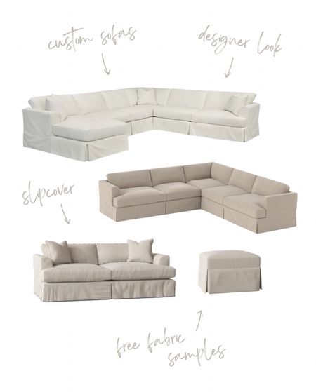 My favorite sofas! Great reviews, comfortable and slipcover! Plus you can order free fabric samples before you place your big order!

Slipcover sofas, sectionals, sofas, loveseats, hideabed, sleeper sofa, ottoman, oversized chair, armchair, sofa set, best sofas, couches, living room furniture, designer, most recommended 

#LTKhome #LTKSale
