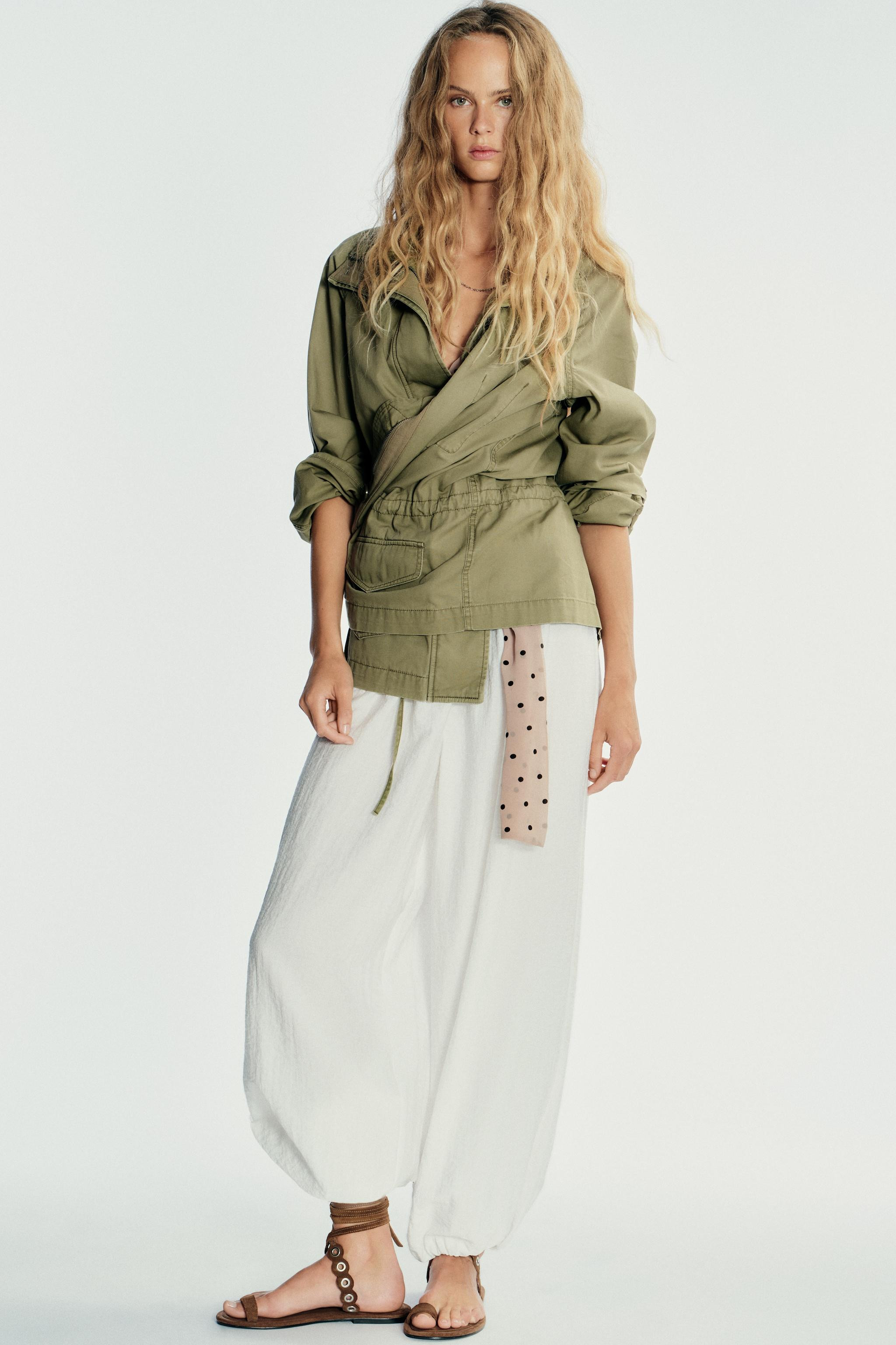 FLOWY BALLOON PANTS$ 59.90Oyster-white | 6929/506/251Add to cartAddPants made of flowy fabric. Mi... | Zara US